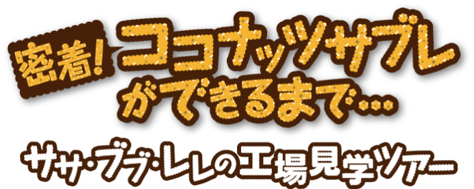 密着！ココナッツサブレができるまで・・・